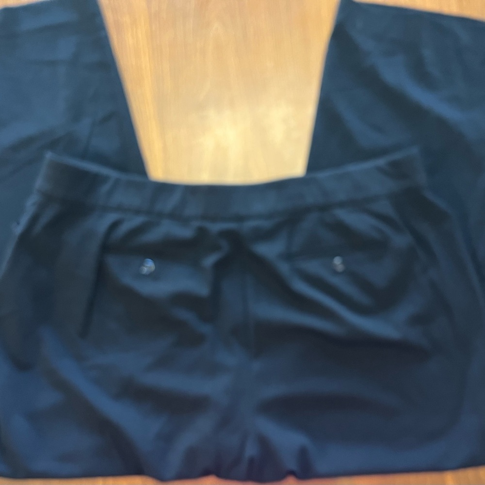 Croft & Barrow Black 20WS (short) Stretch Trousers